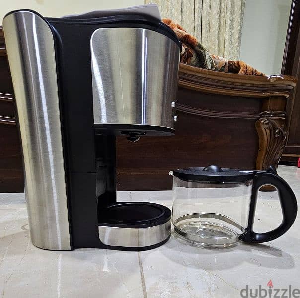 Cookworks Stainless Steel Coffee Maker with Timer 3