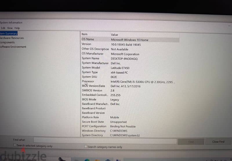 Dell Latitude E7450 8GB RAM 256GB SSD PERFECTLY WORKING 4