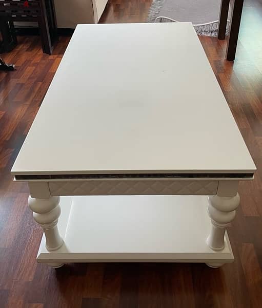 White wooden table for sale 3