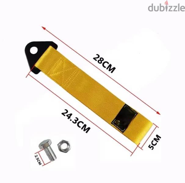 car front bumper styling strap 1