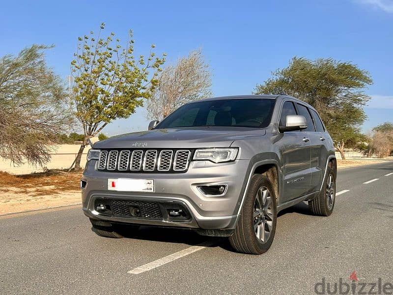 Jeep Grand Cherokee 2018 V8 overland limited for sale 0