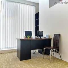 We Have a Fully Furnished Commercial >Office! for BD 106 =per month!