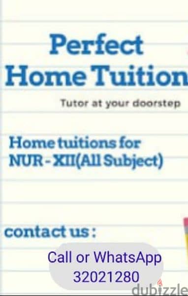 Well Experience Home Tutor 0