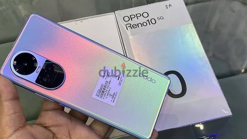 Oppo Reno 10 5g 256 gb new condition box with accessories 1