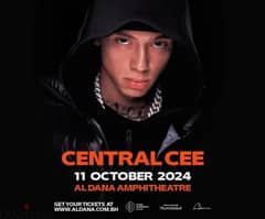 Central Cee tickets Available - you sit or stand behind golden circle