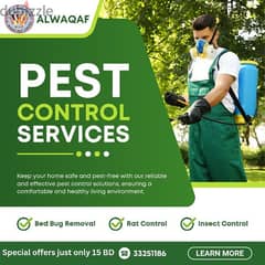 Alwaqaf Pest Control Services Special offers just only 12 BD 0