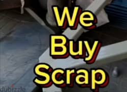 we buy all kind of scrap سکراب