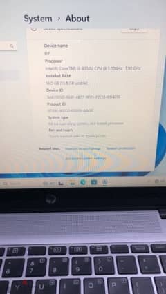 لابتوب HP بحاله ممتازه
