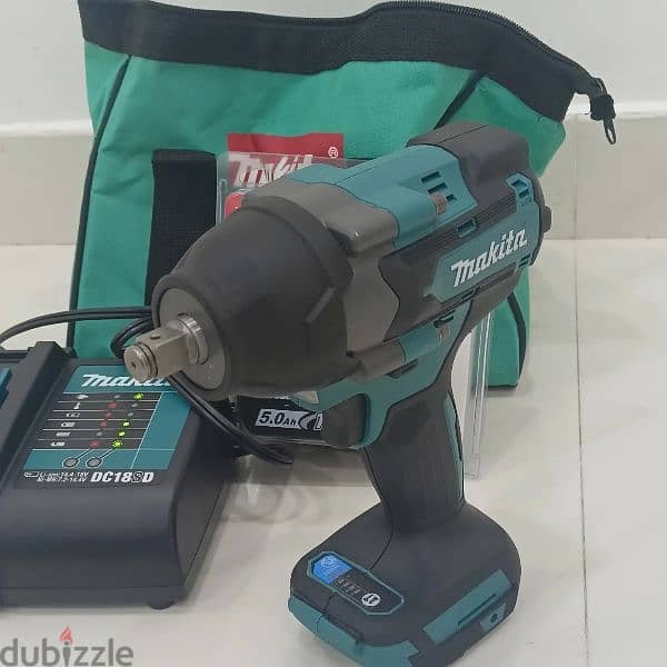 New makita Cordless Brushless Impact Wrench 1/2" مفك اطارات وصواميل 6