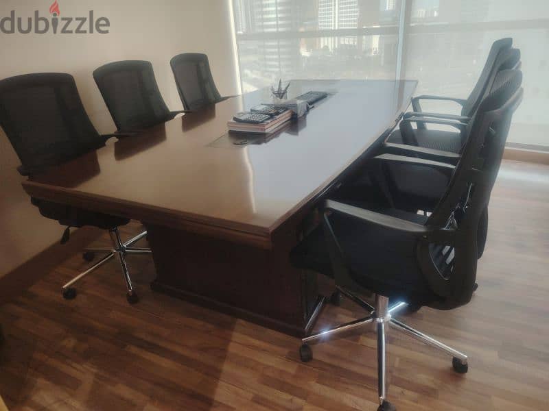 conference table with chairs 2