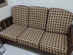 Wooden sofa in good condition. . . take away like free.  . . come fast 0