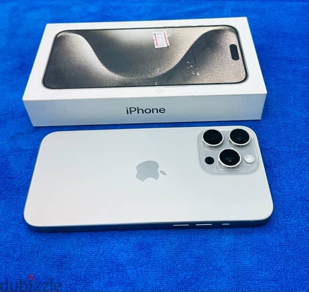 iPhone 15 pro max natural titanium 512 Gb still 4 months 1