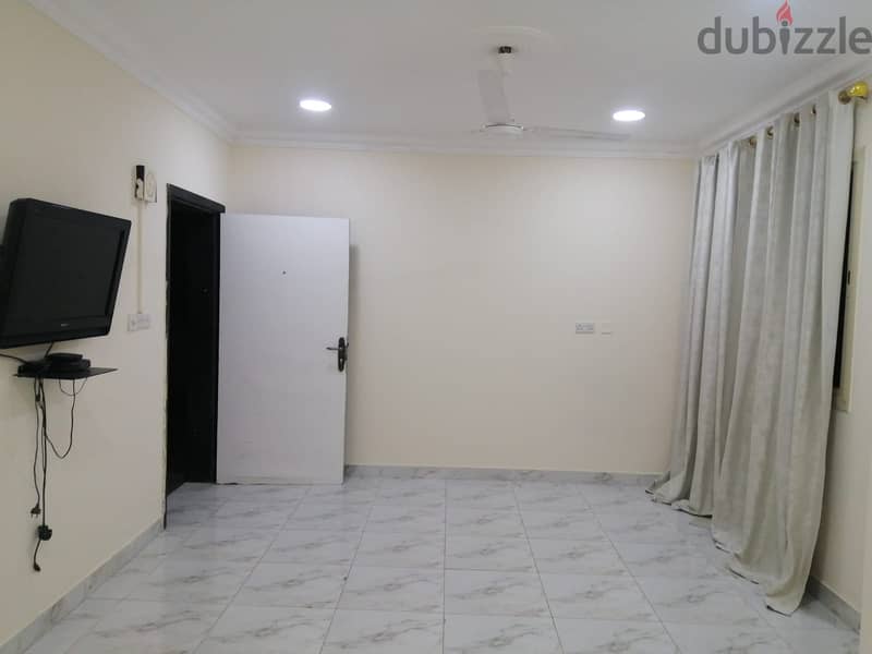 #For rent, an apartment with electricity, semi-furnished, in Tubli, be 0