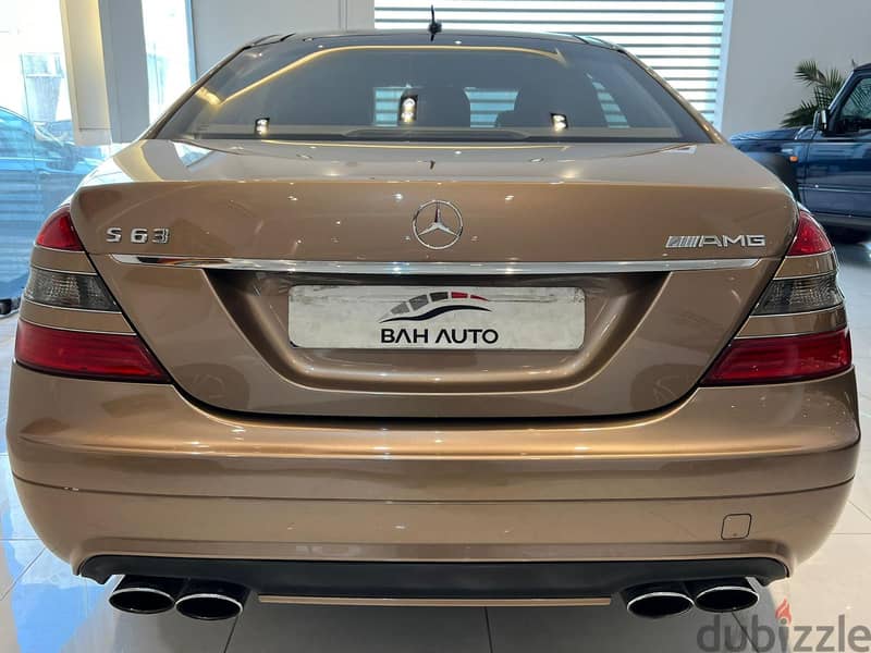 Mercedes-Benz S 63 AMG MODEL 2007 FOR SALE 5