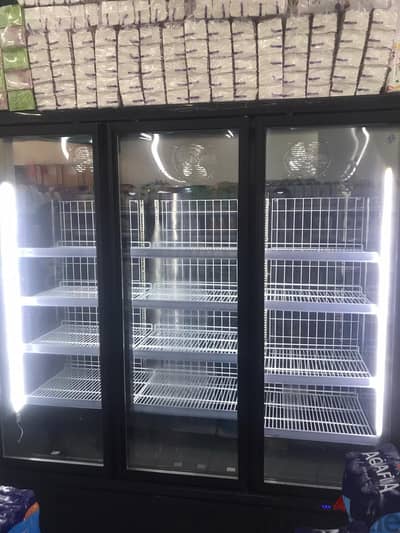 THREE DOOR SHOW CASING FREEZER FOR SALE