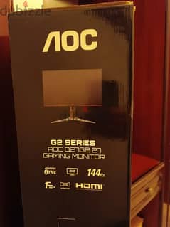 AOC 1440P 144hz Adaptive sync monitor works with pc and ps5