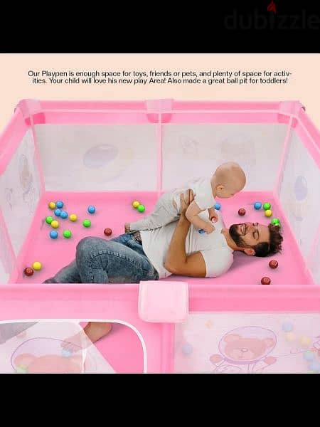 Large baby playpen 1