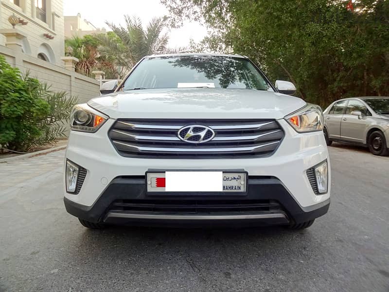 Hyundai Creta 1.6 L 2018 White Zero Accident Well Maintained Urgent Sa 1