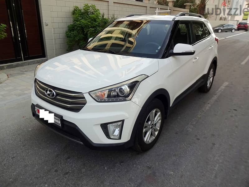 Hyundai Creta 1.6 L 2018 White Zero Accident Well Maintained Urgent Sa 4