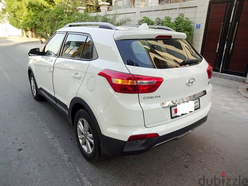 Hyundai Creta 1.6 L 2018 White Zero Accident Well Maintained Urgent Sa 5