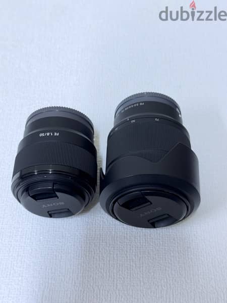 2 Sony lens 1