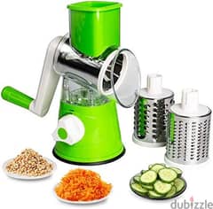 3 in 1 Manual Tabletop Drum Grater 0