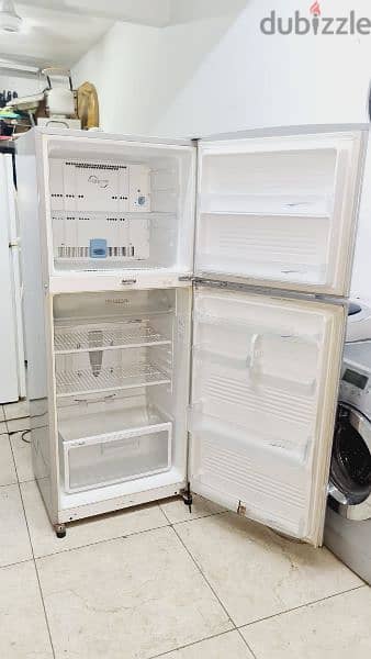 Sharp Double door fridge for sale with free delivery & Warranty 1