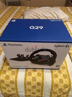 barely used Logitech g29 steering simulator