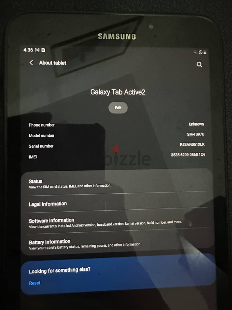 samsung galaxy tab active 2 (fixed price) 2