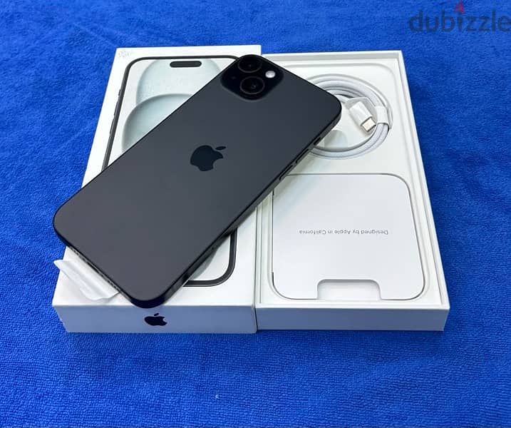 iPhone 15 Plus Black 128 GB only 20 days Use full warranty 1