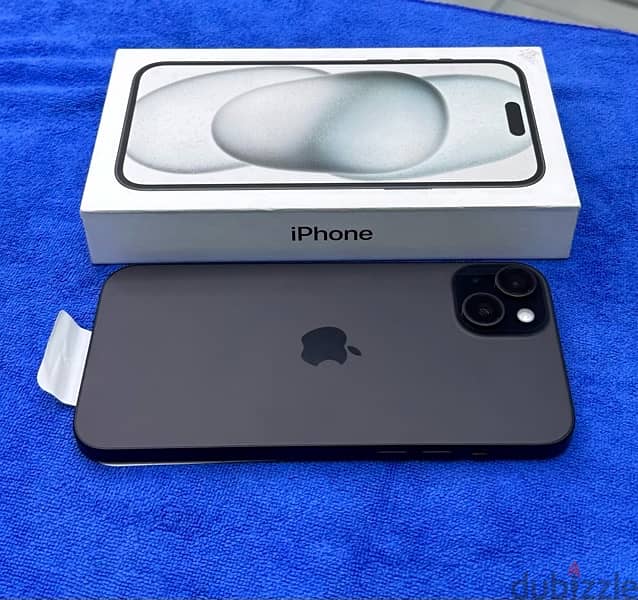 iPhone 15 Plus Black 128 GB only 20 days Use full warranty 2