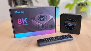 4K Android TV BOX Receiver/Watch TV channels Without Dish/Smart TV BOX