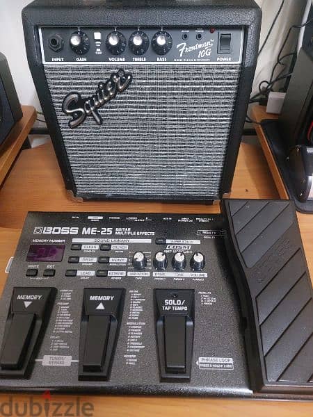 BOSS ME25 & AMPLIFIER SQUIER 10G 2