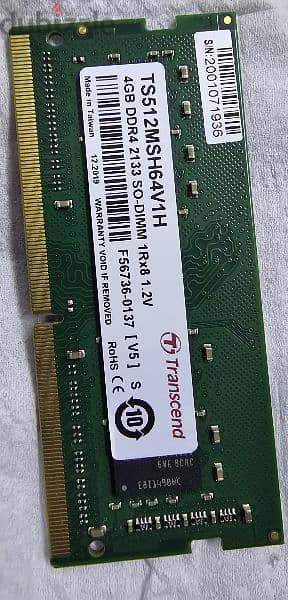 4GB 8GB RAM ddr4 and 500GB harddrive