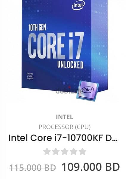 intel I7 10700kf with motherboard 0