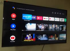 43” inch skyworth smart android google tv new condition