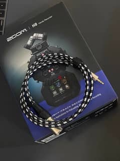 new Zoom H8 + cable