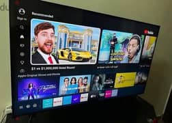 58”  Samsung  4K UHD smart tv tv have lines Whatsaap only 34249696