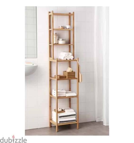 Ikea Ragrund Bamboo shelving unit 2