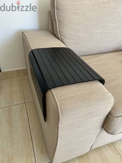 Armrest Tray - Black/brown 0