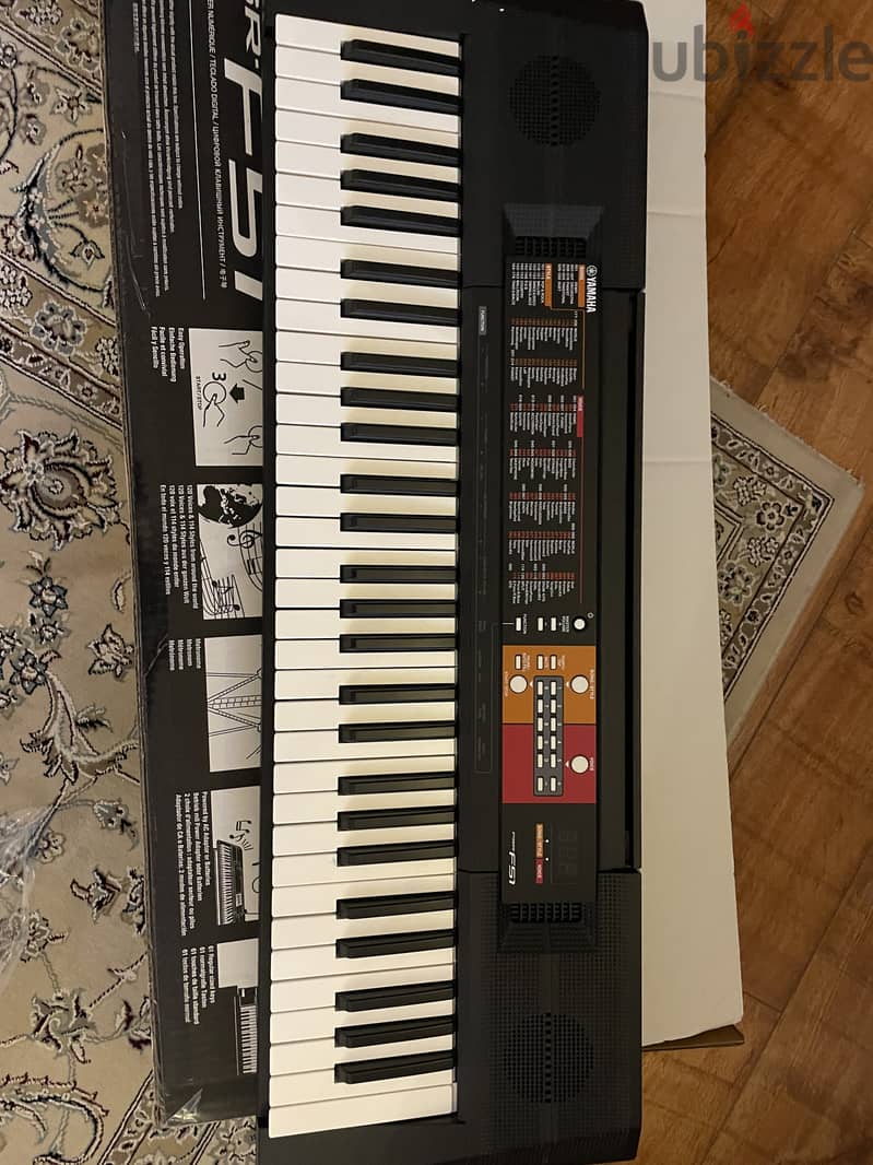 Yamaha PSR-A3000 Keyboard with Stand, and Yamaha Psr-F51 2