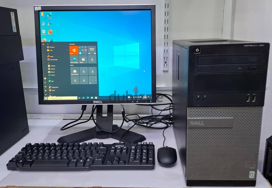 Special Offer DELL Core i3 Computer Set with Monitor 500GB HDD 4GB RAM 2