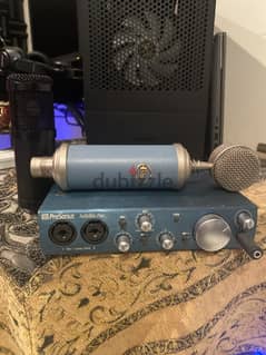 PreSonus audio interface?+ blue) recording mic + gaming recording mic