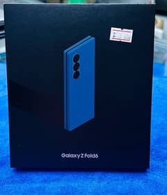 Samsung Galaxy Z fold 6 ram 12 gb rom 256 GB brand new cash