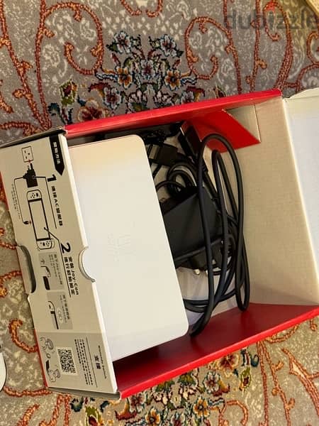 nintendo switch oled 64gb one game with box 7