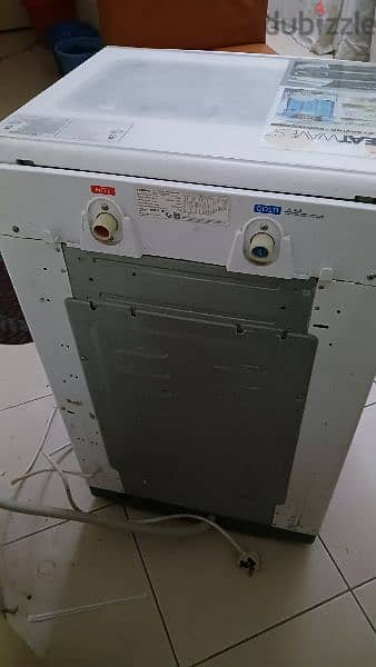 Toshiba Washing Machine Top Load,8.0KG, Steel Body,6 Wash Programs, 3