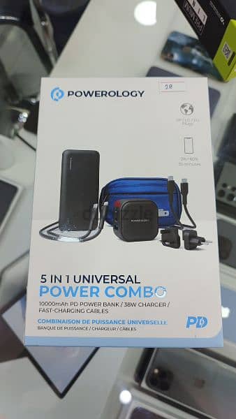 Powerlogy Power bank available New 0