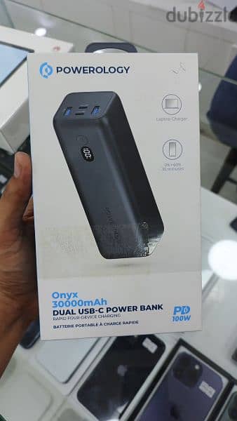 Powerlogy Power bank available New 1