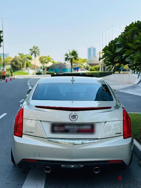 Cadillac ATS 2014 Model. single owner. full option brand new condition 7