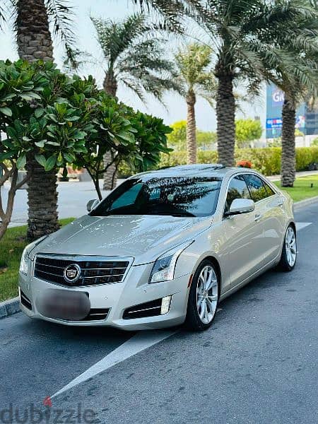 Cadillac ATS 2014 Model. single owner. full option brand new condition 9